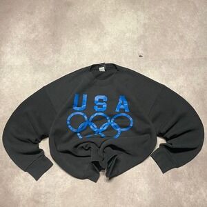 Vintage USA Olympic Graphic Crewneck Sweater